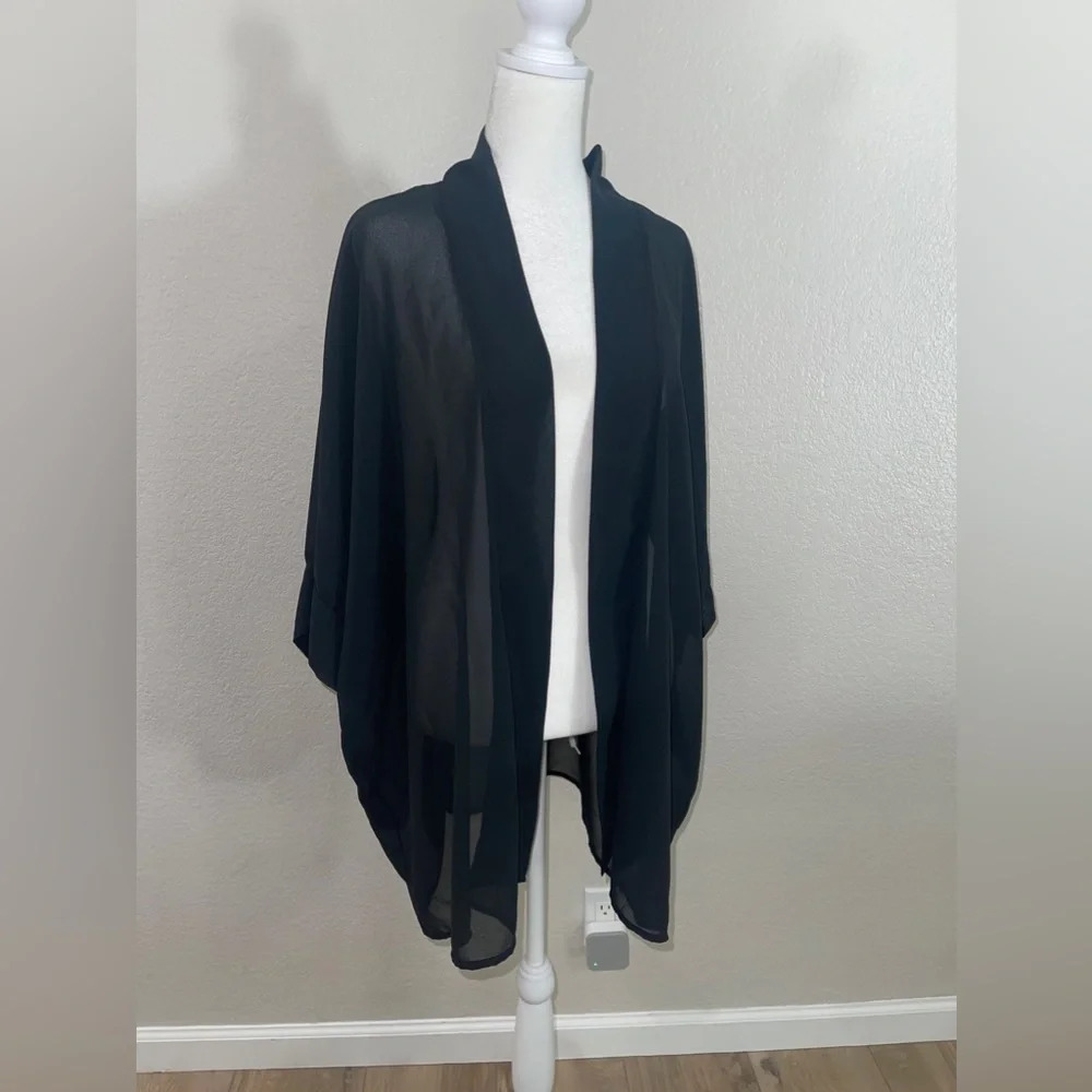 Sheer cardigan/swim suit cover
